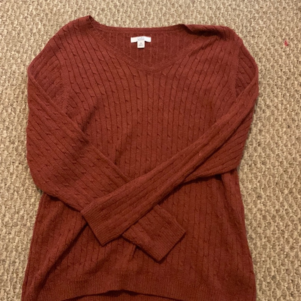 Cute red sweater